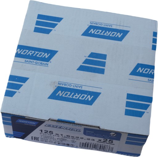 Norton rezací kotúč 125x1,6 Essential INOX STAL Polska