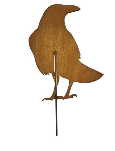 Bird Bird Crow 1 A-board Dekorácia Záhradná dekorácia Corten Effect
