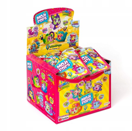 Taška MojiPops Collection s figúrkou zo série Party MIX MOJI