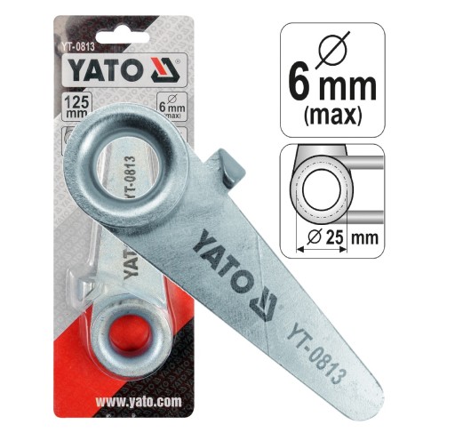 Ohýbačka brzdových rúrok 6mm YATO YT-0813