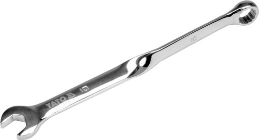 KĽÚČ KOMBINOVANÝ SKRÚBENÝ, UHLÍKOVÁ OCEL 10MM