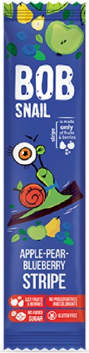 Zdravá maškrta pre deti, čučoriedky 14g BOB SNAIL