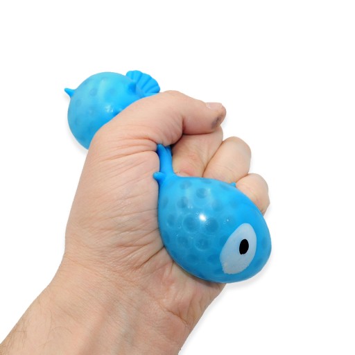 GLIOTEK GEL FISH Pufffish ANTISTRESOVÝ SENZORY SQUISH PRANK JOKE