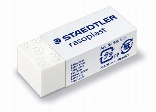 STAEDTLER RASOPLAST GUMA 43 X 19 X 13 MM