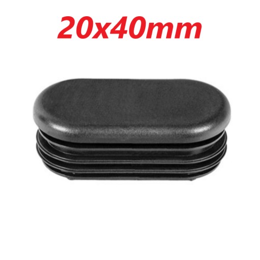 4 X OVÁLNY ČIAPOK PRE SKLENENÉ STOLIČKY 40X20mm
