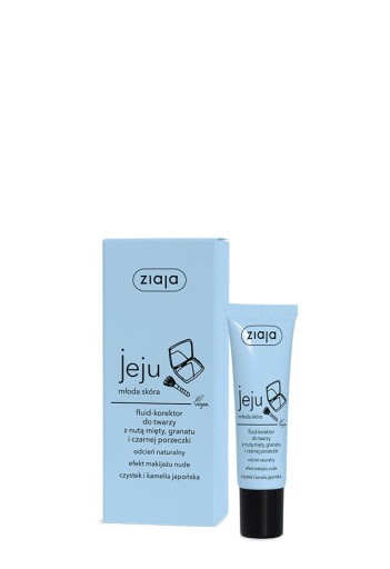 Ziaja fluid-korektor na tvár jeju modrý