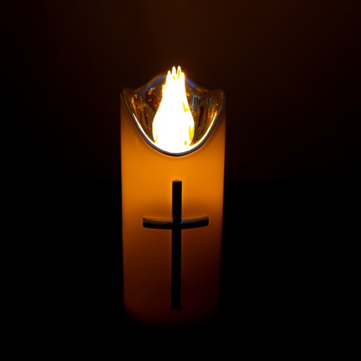 VEĽKÁ LED VLOŽKA DO SVIEČKY NA NAPÁJANIE BATÉRIOU 12,5cm PRE GRANES VLOŽKY DO SVIEČKY