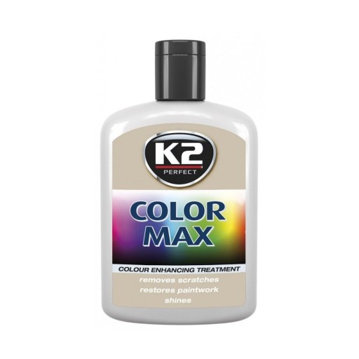 K2 COLOR MAX GREY FARBA VOSK STRIEBORNÁ 200ml