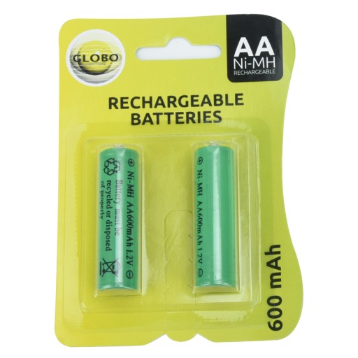 Batéria solárnej lampy Ni-Mh 600mah Blister ACCUBATTERIEN 3300-2E Globo