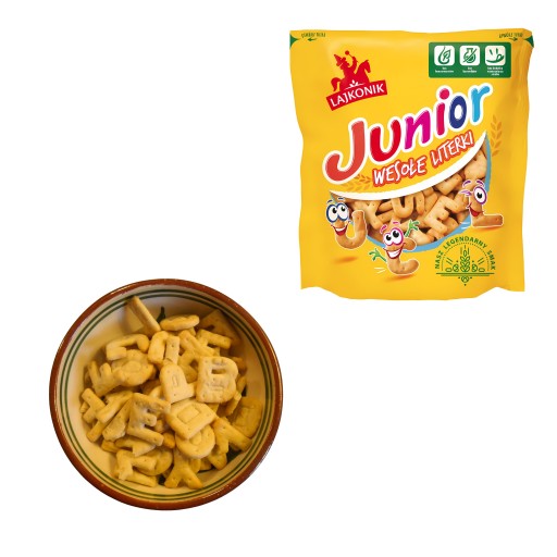 Lajkonik Junior Wesołe Literki 120g