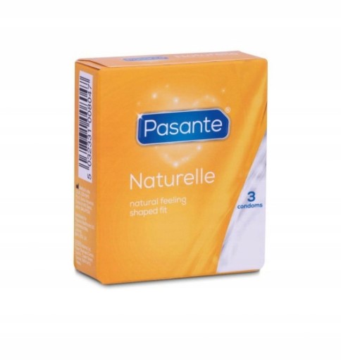 Pasante Naturelle Classic kondómy, 3 kusy
