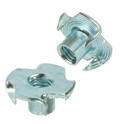 100x Matica s pazúrikom M6 x 9 mm, Kotva do dreva z ocele