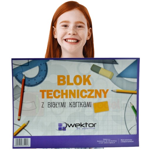 Technická podložka, A3, 140 g/m2, 10 listov, biela