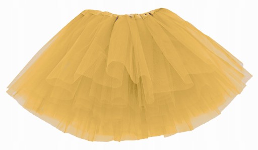 # TYLOVÁ SUKŇA TUTU SUKŇA 30cm ZLATÁ