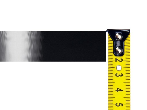 Nábytok Okraj dyha LESK ČIERNA Šírka 21mmx5m