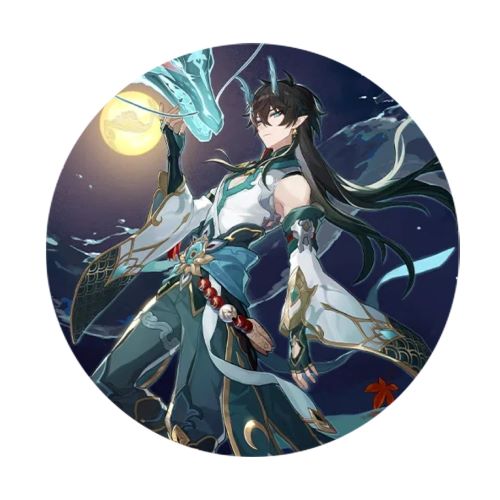 Honkai Star Rail Imbibitor Lunae 58mm kolík