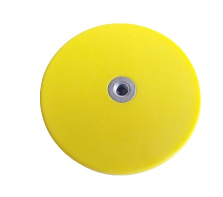 Neodymový magnetický držiak D31L-1, gumený, ŽLTÉ
