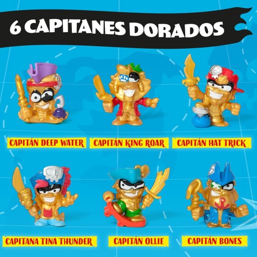 1 x figúrka zo série Zlatý poklad PIRATIX