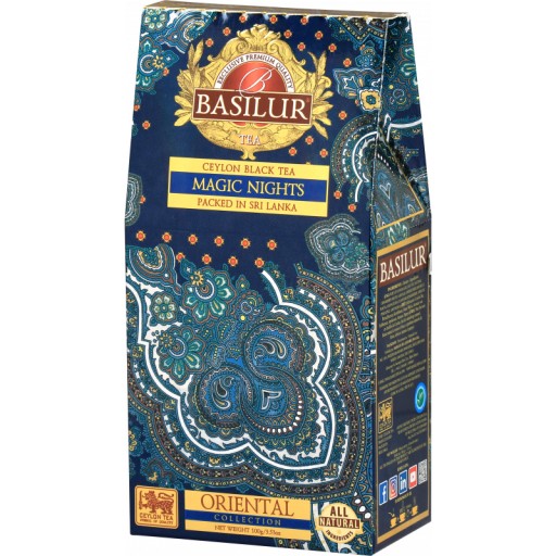 Čaj Basilur Magic Nights sypaný list 100g