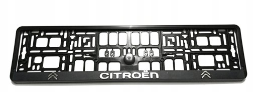 3D RÁMEČEK ŠPZ CITROEN