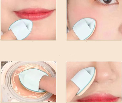 MAKEUP PUCK PÚDROVÁ HUBKA NA PRST 2 ks