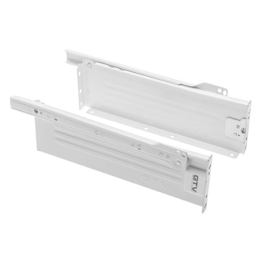 Metalbox prestige, biely, L-400mm, H-86mm