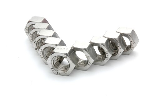 DIN 934 A2 M10 OBYČAJNÁ NEREZOVÁ MATICA Šesťhranná sada INOX (10)