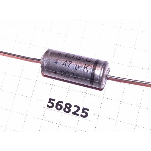 Tantal 47uF 20V 10% 8x17 ERO MIL-ETS CS13 os.
