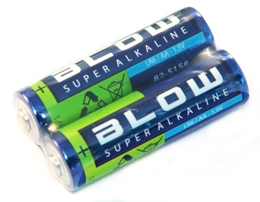 Super alkalická batéria 1,5V AA LR06 BLOW 2 ks.