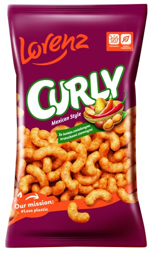 Kučeravé arašidové lupienky na mexický spôsob 120g