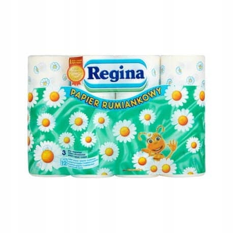 REGINA harmančekový toaletný papier 12 roliek