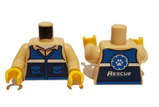 LEGO 973pb4291c01 TORSO RESCUE NOVÉ (1g)