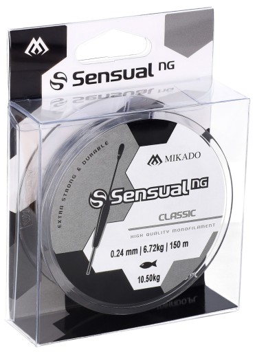MIKADO SENSUAL CLASSIC LINE 0,18MM/150M TRANSP