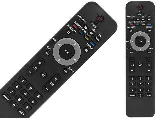 Univerzálny diaľkový ovládač pre VCR TV PHILIPS