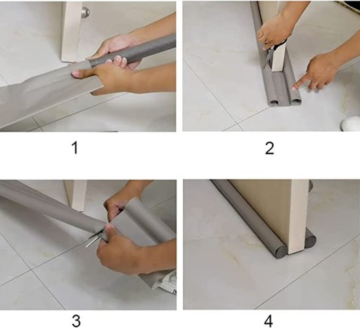 PENOVÉ TESNENIE POD DVERE, PROTI PRIEVANU, PRIEVAN UDRŽUJTE V CHLADE