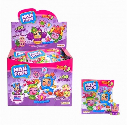 Taška MojiPops Collection s figúrkou prekvapenia, séria 1