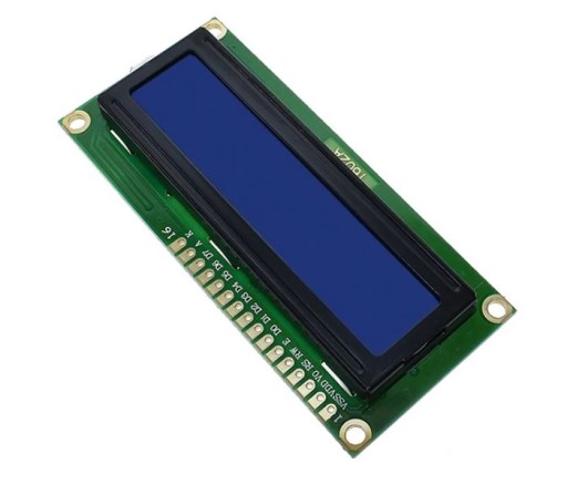 031 LCD displej 2x16 HD44780 1602 Blue Arduino