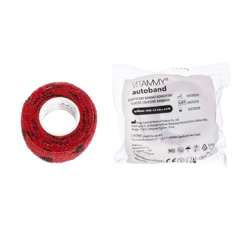 ELASTICKÝ, SAMOLEPIACI, KOHÉZNY BANDÁŽ, 2,5 cm