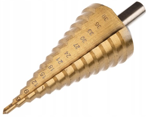 KROKOVACÍ KUŽELOVÁ VŔTAČKA HS TYTAN 4-39MM VŔTAČKY