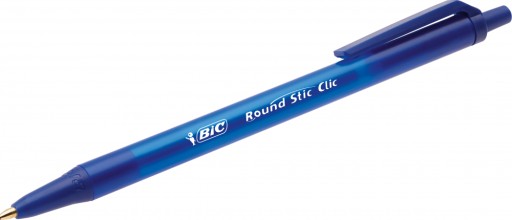 BIC okrúhle pero Stic Clic 1 mm MODRÉ x 10