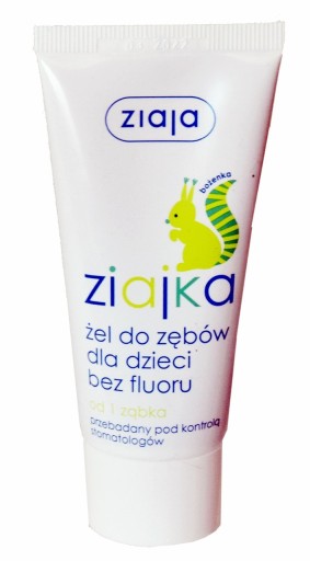 Ziaja Ziajka Gél pre deti bez fluoridu 50ml