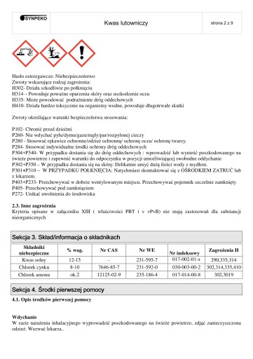 Spájkovanie/kyselina chlorovodíková - 0,25 l