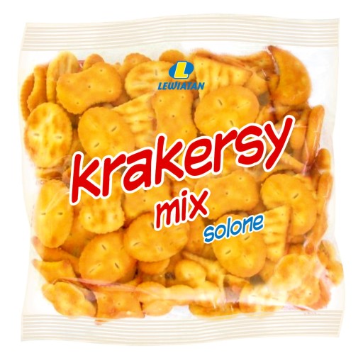 LEWIATSKÉ KREKERSKY MIX SALTED 90G MIESZKO