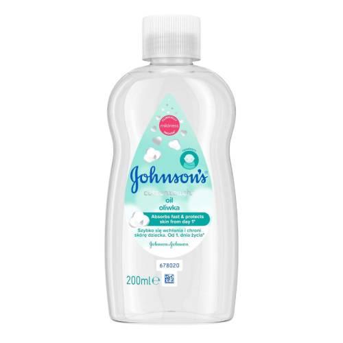 JOHNSON'S Cottontouch Olive, ochrana pokožky 200ml