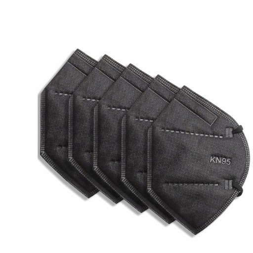10 X POLISH Ochranné masky KN95 FPP2 - 5 vrstiev.