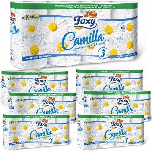 PAP.TOAL.CAMILLA WHITE 8KS