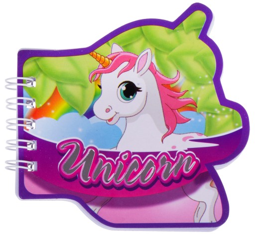 UNICORN NOTEBOOK NOTEBOOK 46K 9x9 3 TYPY