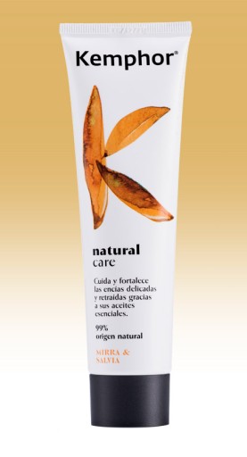 KEMPHOR Natural Care s myrhou, šalviou, 99% prírodných zložiek, s fluoridom