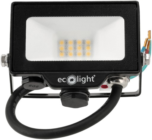 Halogénový LED reflektor 10W 900lm 2v1 s možnosťou pripojenia PIR senzora