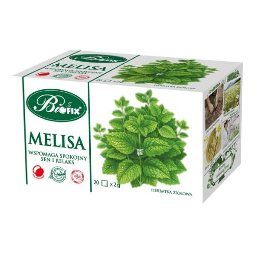 BiFix Instantný bylinný čaj Melisa, 20x2g